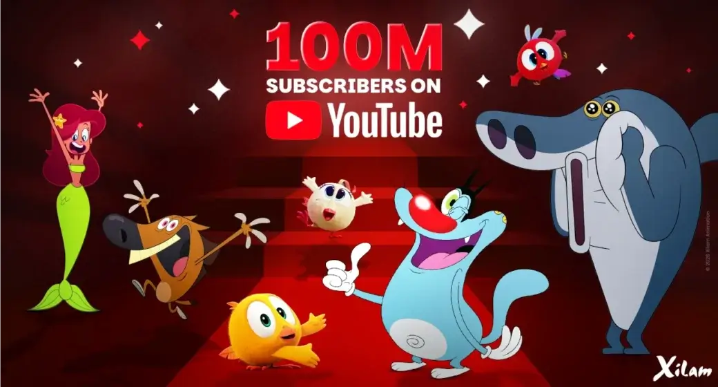Xilam 100M YouTube